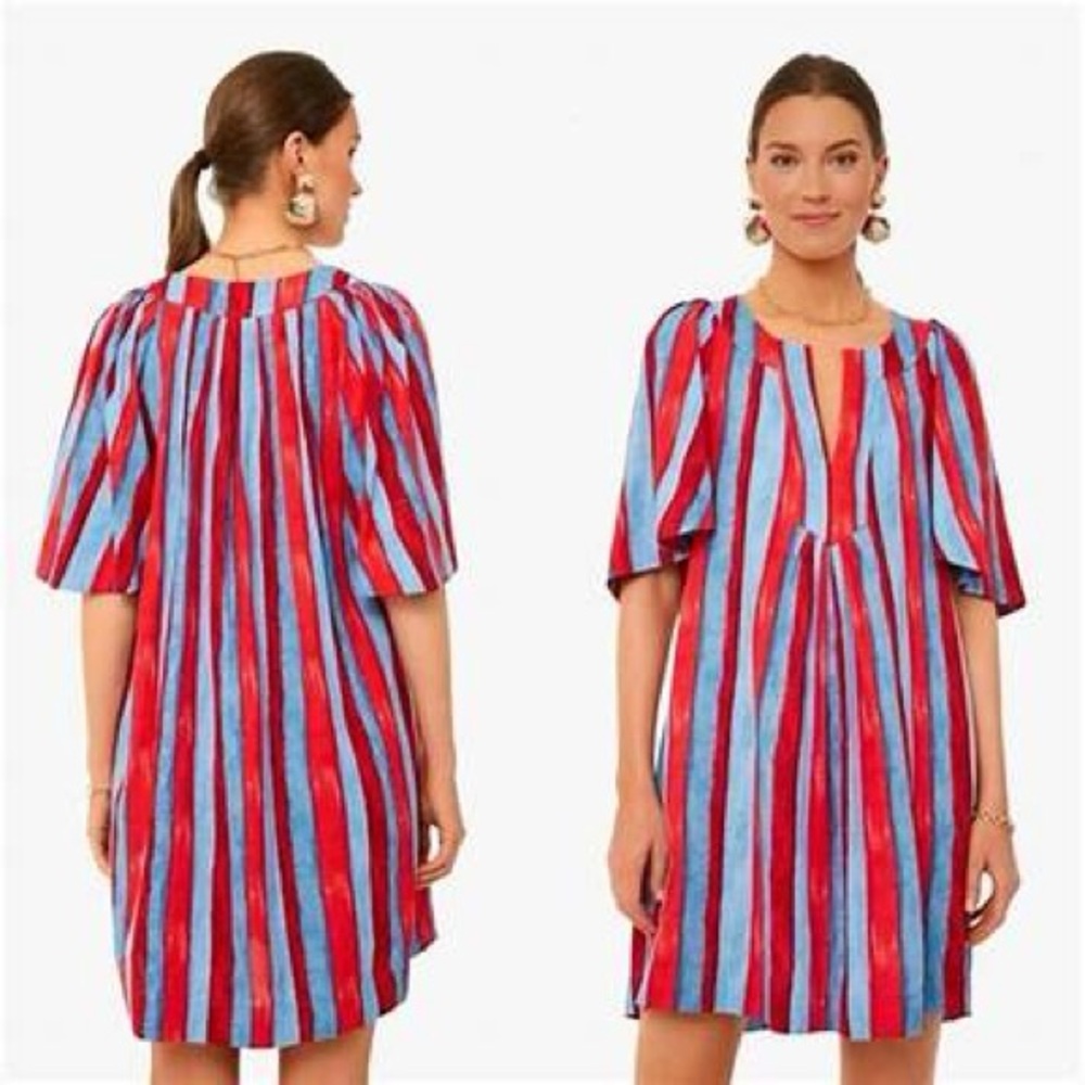 Pomander Place Bold Striped Mini Dress